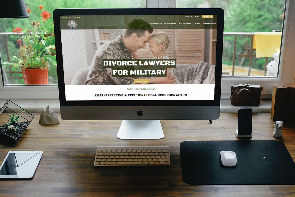 divorce website design